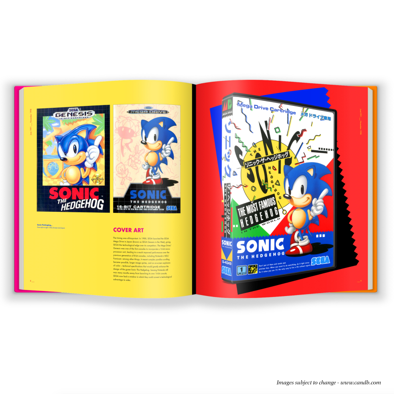 Illustration for article titled Sonic The Hedgehog's Fancy Coffee Table Art Book